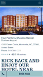 Mobile Screenshot of fourpointsraleighdurhamairport.com